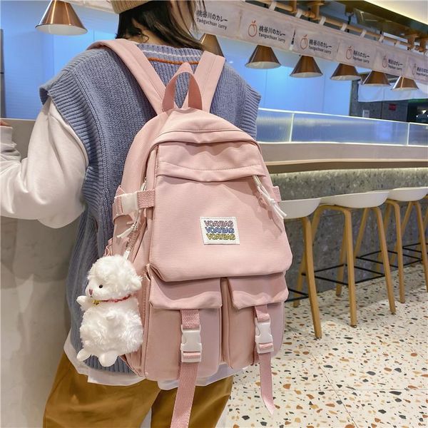 backpack korean autumn female middle school students cute high 
backpack korean autumn female middle school students cute high