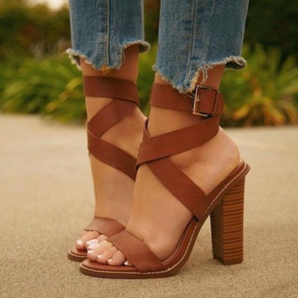 summer high heels women gladiator sandals thick office ankle buckle strap fashion casual ladies shoes soft leisure, Black
summer high heels women gladiator sandals thick office ankle buckle strap fashion casual ladies shoes soft leisure, Black