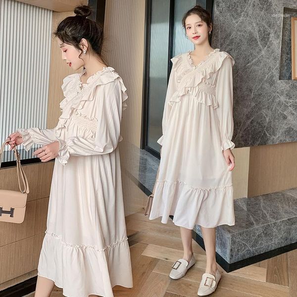 spring korean fashion maternity party long dress sweet cute elegant clothes for pregnant women sleeve pregnancy1, White
spring korean fashion maternity party long dress sweet cute elegant clothes for pregnant women sleeve pregnancy1, White
