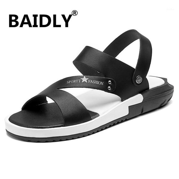 sandals big size summer men leisure beach casual shoes leather men's slippers sandalia masculina1, Black
sandals big size summer men leisure beach casual shoes leather men's slippers sandalia masculina1, Black
