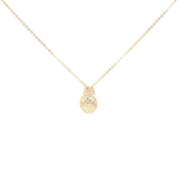 pendant necklaces necklace zircon fruit pineapple design stylish short metal clavicle chain jewelry, Silver
pendant necklaces necklace zircon fruit pineapple design stylish short metal clavicle chain jewelry, Silver