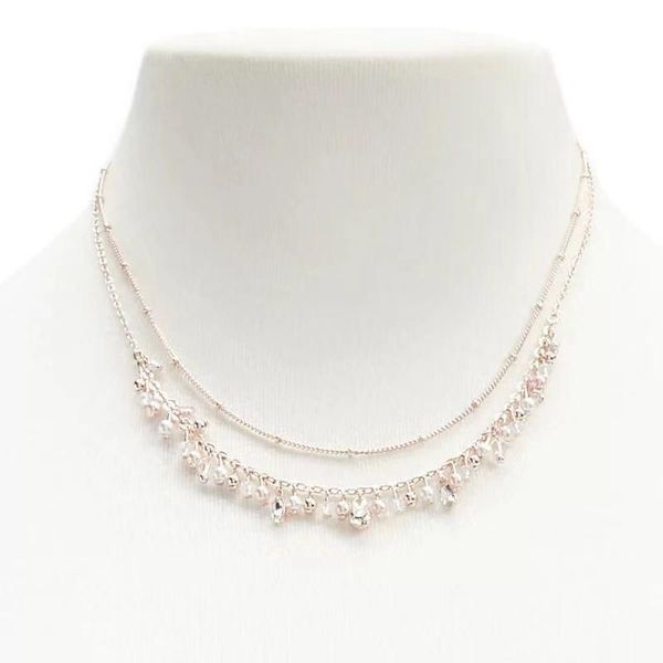 chokers 2-layer elegant choker necklaces for women ladies rhinestone gold silver metal beads chain short necklace fashion jewelry, Golden;silver
chokers 2-layer elegant choker necklaces for women ladies rhinestone gold silver metal beads chain short necklace fashion jewelry, Golden;silver