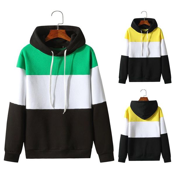 men's hoodies & sweatshirts cotton us size 2021 autumn street hip hop style men women casual long sleeve color matching sweater, Black
men's hoodies & sweatshirts cotton us size 2021 autumn street hip hop style men women casual long sleeve color matching sweater, Black