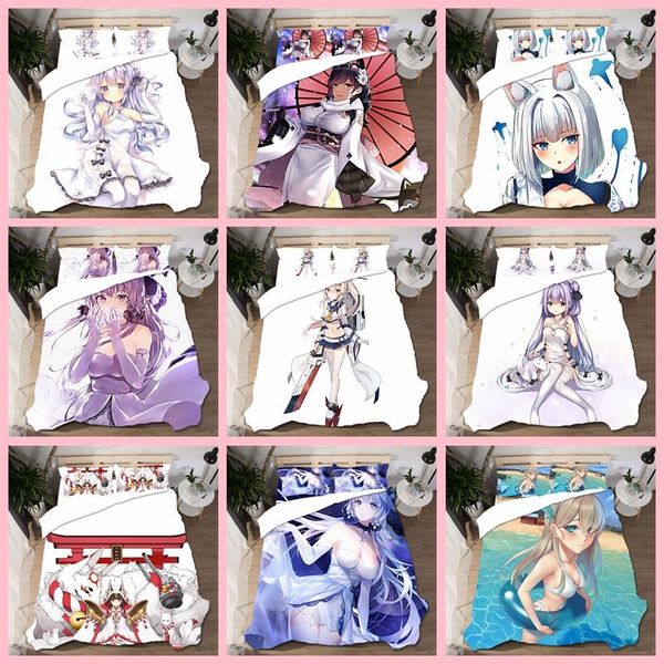 bedding sets anime azur lane set cute girls patterned duvet cover bed pillowcases king size home textile
bedding sets anime azur lane set cute girls patterned duvet cover bed pillowcases king size home textile