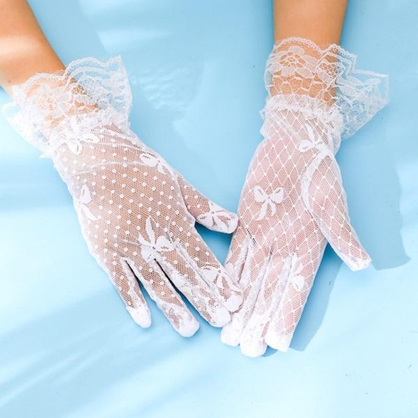 five fingers gloves fashion woman summer black white lace sunscreen bridal wedding glove girls party gift for outdoor riding driving, Blue;gray
five fingers gloves fashion woman summer black white lace sunscreen bridal wedding glove girls party gift for outdoor riding driving, Blue;gray