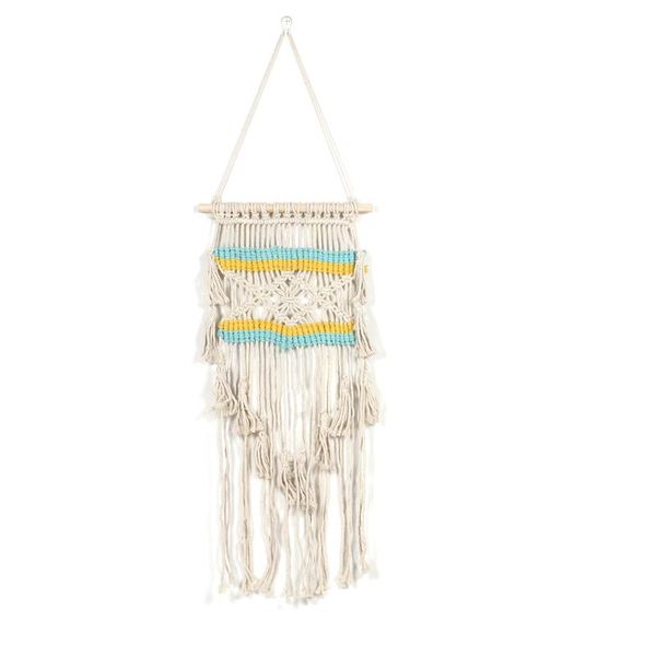 tapestries cotton rope hand-woven tapestry crafts wall hanging decoration bohemian dorm living room home kt09
tapestries cotton rope hand-woven tapestry crafts wall hanging decoration bohemian dorm living room home kt09