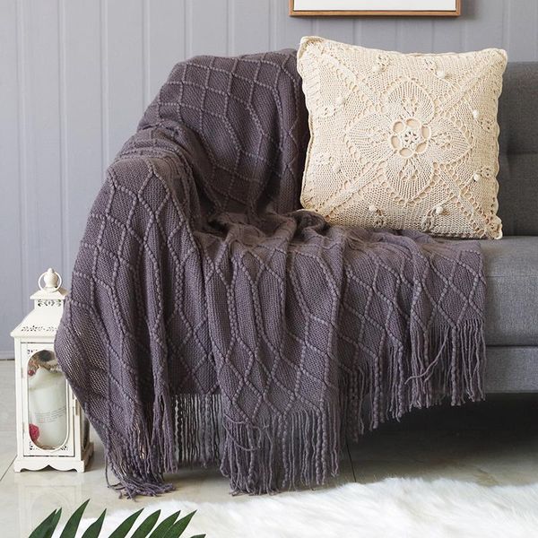 blankets solid color brown plaids blanket for sofa cover towel knitted nap with tassels tablecloth tapestry home bed decoration
blankets solid color brown plaids blanket for sofa cover towel knitted nap with tassels tablecloth tapestry home bed decoration