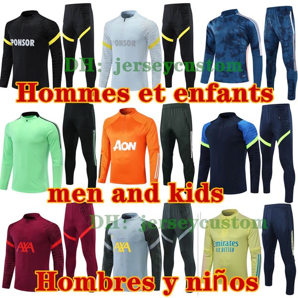 men + kids 2021 mens designers tracksuits soccer football training tracksuit survetement foot hommes chandal futbol sportswear jogging, Black
men + kids 2021 mens designers tracksuits soccer football training tracksuit survetement foot hommes chandal futbol sportswear jogging, Black