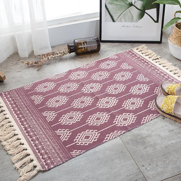 carpets nordic cotton and linen modern minimalist retro tassel carpet bedroom living room sofa coffee table mat bedside blanket f
carpets nordic cotton and linen modern minimalist retro tassel carpet bedroom living room sofa coffee table mat bedside blanket f