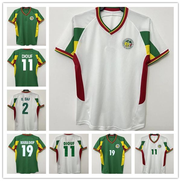 2002 2003 senegal retro soccer jerseys 02 03 vintage football shirt classic home away green white camisetas de futbol o.daf diop h.camara kh, Black;yellow
2002 2003 senegal retro soccer jerseys 02 03 vintage football shirt classic home away green white camisetas de futbol o.daf diop h.camara kh, Black;yellow