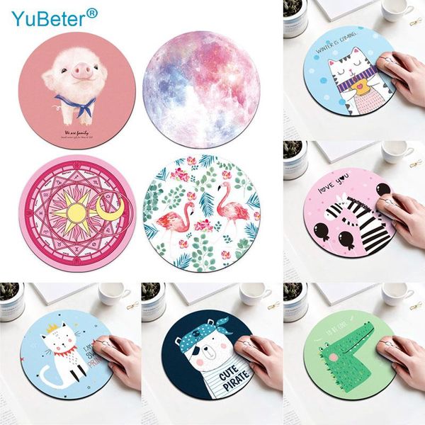 mouse pads & wrist rests yubeter cartoon pig cat pattern round mousepad 20cm anti slip rubber animal pad for gaming computer lapo
mouse pads & wrist rests yubeter cartoon pig cat pattern round mousepad 20cm anti slip rubber animal pad for gaming computer lapo