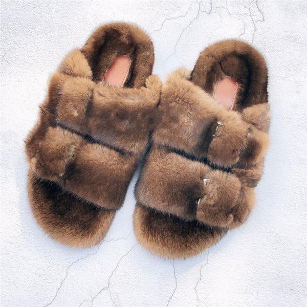 slippers dames pantoufies de fourrure vison naturel double rangee boucle chaussures sandales nouveau magasin achat limite, Black
slippers dames pantoufies de fourrure vison naturel double rangee boucle chaussures sandales nouveau magasin achat limite, Black