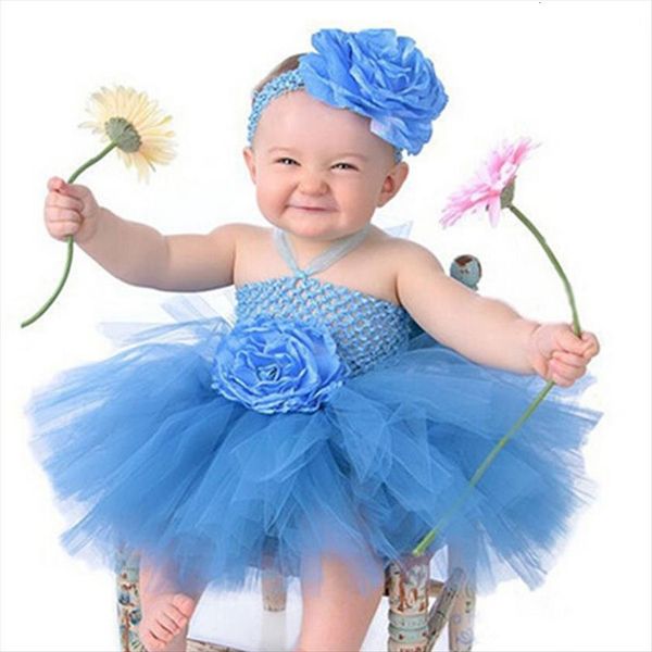 cute baby girls crochet flower girl dresses tutu fluffy 1layer tulle ballet tutus with daisy infant party banquet cloth, Red;yellow
cute baby girls crochet flower girl dresses tutu fluffy 1layer tulle ballet tutus with daisy infant party banquet cloth, Red;yellow