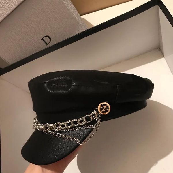 new flat navy hat for women in autumn and winter zy, Blue;gray
new flat navy hat for women in autumn and winter zy, Blue;gray