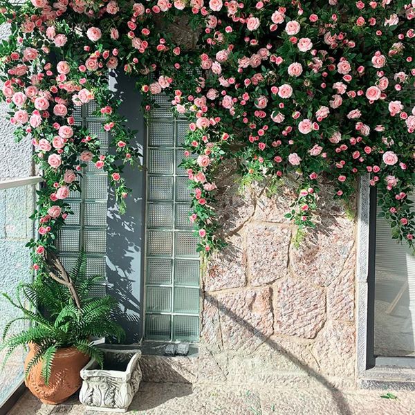 decorative flowers & wreaths 1 meter rose flower vine diy artificial beautiful wall hanging decor for home wedding party bathroom garden dec
decorative flowers & wreaths 1 meter rose flower vine diy artificial beautiful wall hanging decor for home wedding party bathroom garden dec