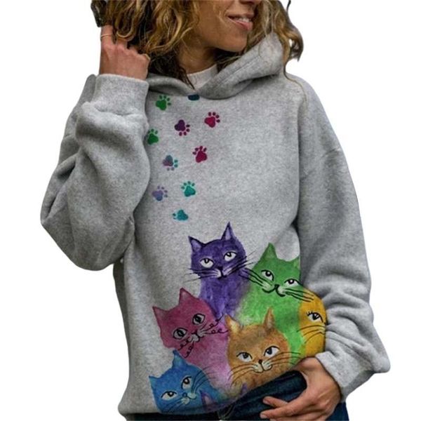 women's hoodies & sweatshirts autumn oversized hoodie women clothes vintage print long sleeve loose pullovers hooded female casual str, Black
women's hoodies & sweatshirts autumn oversized hoodie women clothes vintage print long sleeve loose pullovers hooded female casual str, Black