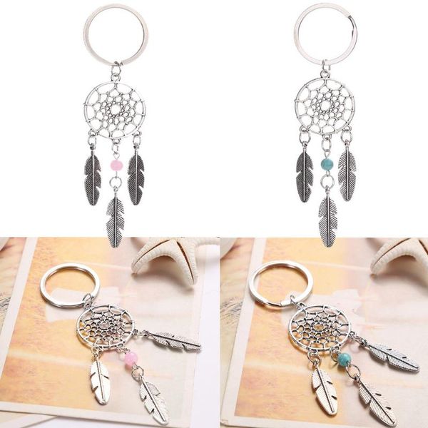 keychains key chain ring brelok chaveiro dream catcher feather porte cle delicate gifts valentine's day couples lovers llaveros, Silver
keychains key chain ring brelok chaveiro dream catcher feather porte cle delicate gifts valentine's day couples lovers llaveros, Silver