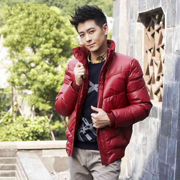 men's jackets star even style down jacket thin winter short thick white duck business casual, Black;brown
men's jackets star even style down jacket thin winter short thick white duck business casual, Black;brown
