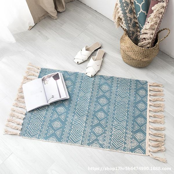 carpets retro bohemian hand woven cotton linen tassel carpet rug bedside geometric floor mat living room bedroom home decor
carpets retro bohemian hand woven cotton linen tassel carpet rug bedside geometric floor mat living room bedroom home decor