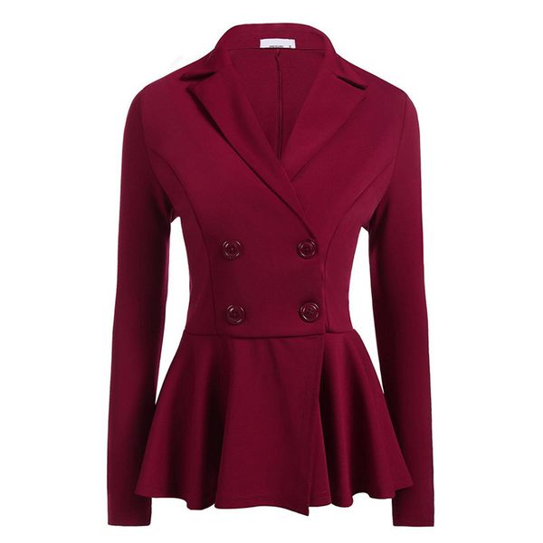 fashionable ladies suit women's work office double breasted suit waist jacket, White;black
fashionable ladies suit women's work office double breasted suit waist jacket, White;black