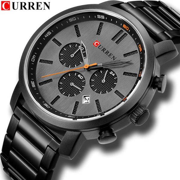 wristwatches curren men's sports timing date chronograph watches fashion casual quartz wristwatch relogio masculino drop, Slivery;brown
wristwatches curren men's sports timing date chronograph watches fashion casual quartz wristwatch relogio masculino drop, Slivery;brown