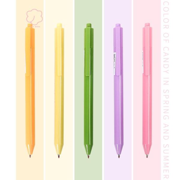 3pcs gel pen set candy color in spring and summer limited 0.38mm ballpoint black ink pens for writing office school a6394
3pcs gel pen set candy color in spring and summer limited 0.38mm ballpoint black ink pens for writing office school a6394