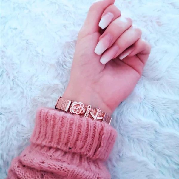 tennis sanshoor mesh armband stainless steel bracelet set airplane xoxo rose flower keeper slide charms women fashion jewelry 1, Golden;silver
tennis sanshoor mesh armband stainless steel bracelet set airplane xoxo rose flower keeper slide charms women fashion jewelry 1, Golden;silver