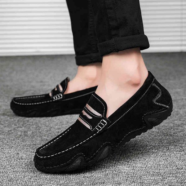 dress shoes 2021 fashion summer autumn loafers men comfy cow suede leather drive footwear casual comfortable z0rx, Black
dress shoes 2021 fashion summer autumn loafers men comfy cow suede leather drive footwear casual comfortable z0rx, Black