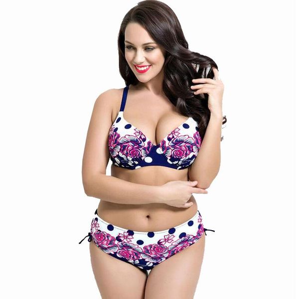 women's swimwear plus size bikinis swimsuit push up women vintage retro floral dot bikini set bandage bathing suit beachwear 8xl, White;black
women's swimwear plus size bikinis swimsuit push up women vintage retro floral dot bikini set bandage bathing suit beachwear 8xl, White;black