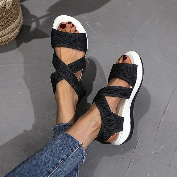 sandals open-toed women sport wedge hollow out cool outdoor platform shoes beach summer 2021, Black
sandals open-toed women sport wedge hollow out cool outdoor platform shoes beach summer 2021, Black