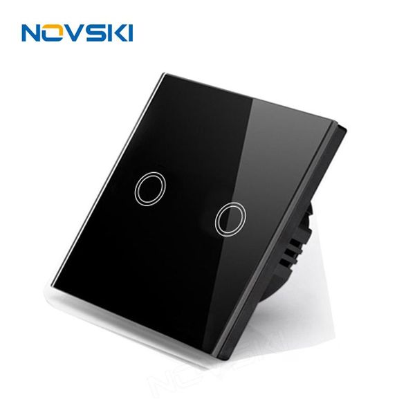 smart home control novski touch switch, eu standard capacitive panel glass 1|2|3 gang with led backlight, 10a 220v
smart home control novski touch switch, eu standard capacitive panel glass 1|2|3 gang with led backlight, 10a 220v