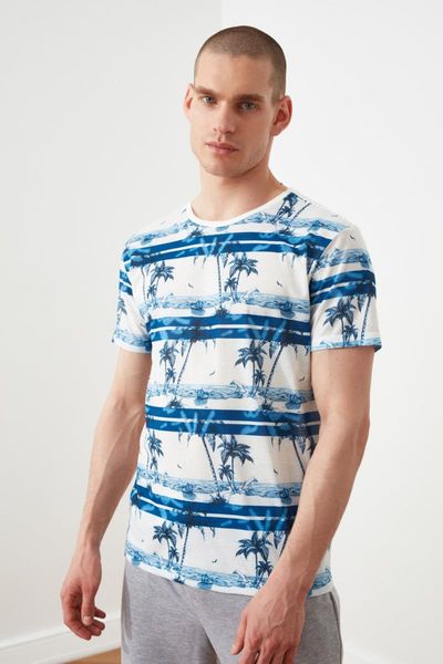 men's t-shirts trendyol men 's regular fit short sleeve tropical printed t-shirt tmnss21ts3272, White;black
men's t-shirts trendyol men 's regular fit short sleeve tropical printed t-shirt tmnss21ts3272, White;black