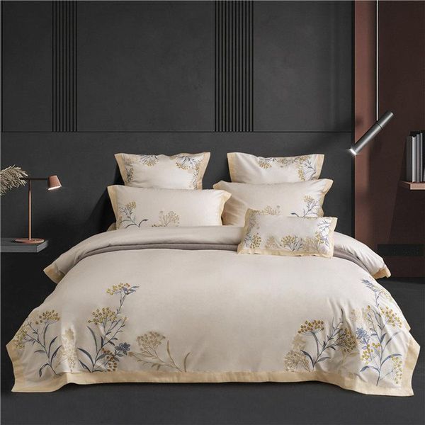 bedding sets luxury 600tc egyptian cotton set leaves embroidery bed linens flat sheet bedclothes /king size cover 4pcs
bedding sets luxury 600tc egyptian cotton set leaves embroidery bed linens flat sheet bedclothes /king size cover 4pcs