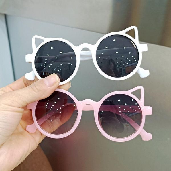 sunglasses kids girls brand cat eye children glasses boys uv400 night vision vintage cute eyewear shades driver goggles, White;black
sunglasses kids girls brand cat eye children glasses boys uv400 night vision vintage cute eyewear shades driver goggles, White;black