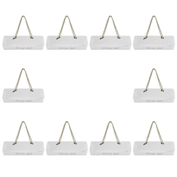 10pcs transparent dessert packaging boxes portable cake storage box for home gift wrap
10pcs transparent dessert packaging boxes portable cake storage box for home gift wrap
