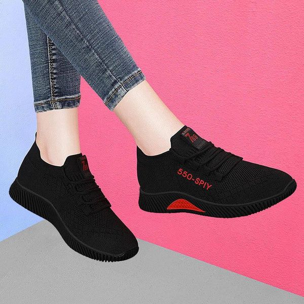 boots soft-soled breathable non-slip sports and leisure women's shoes in spring summer of 2021, Black
boots soft-soled breathable non-slip sports and leisure women's shoes in spring summer of 2021, Black