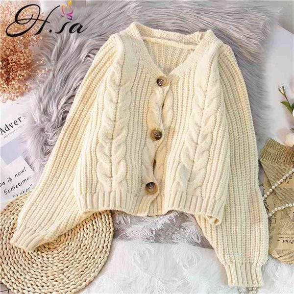 women short cardigan knitted sweater twisted buttun up autumn winter long sleeve v neck jumper cardigans casual jacket 210430, White
women short cardigan knitted sweater twisted buttun up autumn winter long sleeve v neck jumper cardigans casual jacket 210430, White