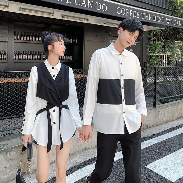 women's hoodies & sweatshirts 2021 lovers autumn wear one dress skirt fashion shirt blouse + waistcoat couples clothes, Black
women's hoodies & sweatshirts 2021 lovers autumn wear one dress skirt fashion shirt blouse + waistcoat couples clothes, Black
