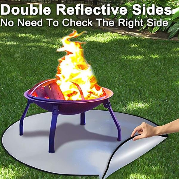 tools & accessories heat-resistant bbq mat under grill patio deck protective pad for outdoor fireproof barbecue fire pit insulation pads
tools & accessories heat-resistant bbq mat under grill patio deck protective pad for outdoor fireproof barbecue fire pit insulation pads