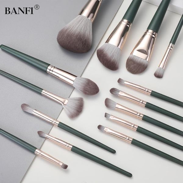 makeup brushes banfi 14pcs green nature professional brush set eyeshadow blending foundation eyebrow facial eye tool make
makeup brushes banfi 14pcs green nature professional brush set eyeshadow blending foundation eyebrow facial eye tool make