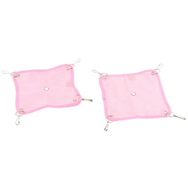 kennels & pens set of 2 small pet grid hammock toys house hanging hamster ,mice bed soft square
kennels & pens set of 2 small pet grid hammock toys house hanging hamster ,mice bed soft square