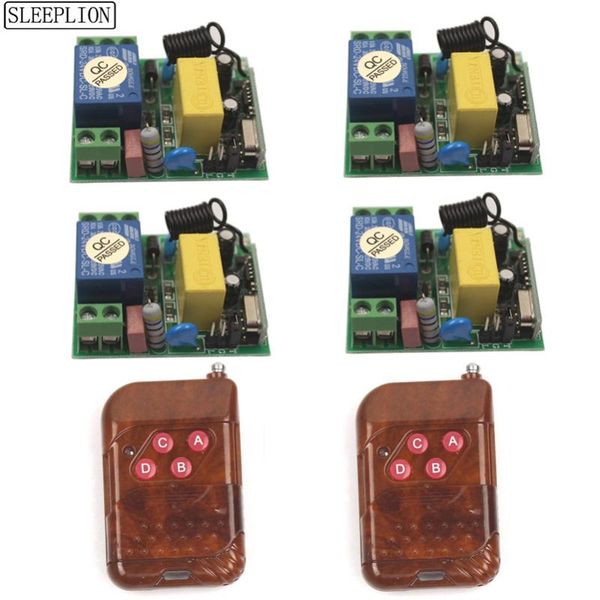 smart home control sleeplion 315/433mhz 110v 220v 1ch rf wireless remote switch light lamp led toggle 4 receiver 1/2/3 transmitter
smart home control sleeplion 315/433mhz 110v 220v 1ch rf wireless remote switch light lamp led toggle 4 receiver 1/2/3 transmitter
