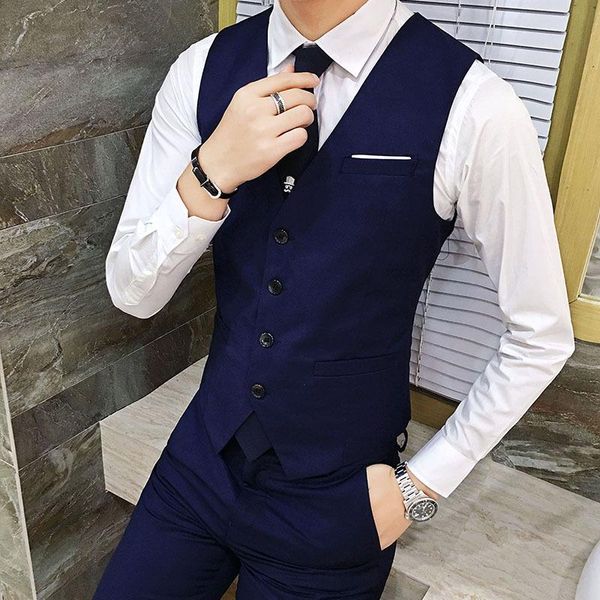 men's vests 2021 trending man's suit vest men supporting shirt waistcoat casual business wear, Black;white
men's vests 2021 trending man's suit vest men supporting shirt waistcoat casual business wear, Black;white