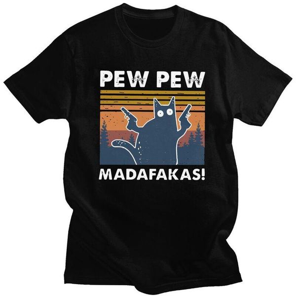 men's t-shirts funny cat pew madafakas t shirt homme pre-shrunk cotton tee vintage crazy tshirts short-sleeve t-shirt clothing, White;black
men's t-shirts funny cat pew madafakas t shirt homme pre-shrunk cotton tee vintage crazy tshirts short-sleeve t-shirt clothing, White;black