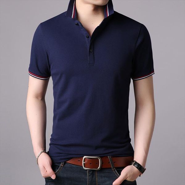 fashion brand shirt cotton mens polos short sleeve solid summer turn down collar slim, White;black
fashion brand shirt cotton mens polos short sleeve solid summer turn down collar slim, White;black