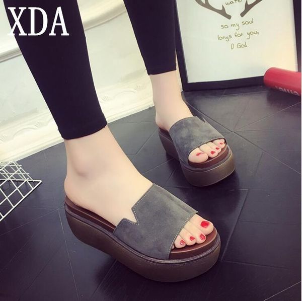slippers xda 2021 summer fashion waterproof ladies scrub platform wedge sandals thick high-heeled slipper flip flops, Black
slippers xda 2021 summer fashion waterproof ladies scrub platform wedge sandals thick high-heeled slipper flip flops, Black