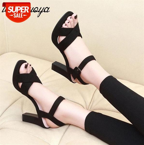 thin high heels sandals footwear peep toe ankle strap gladiator platform female wedding shoes women party 2021 #f85v, Black
thin high heels sandals footwear peep toe ankle strap gladiator platform female wedding shoes women party 2021 #f85v, Black