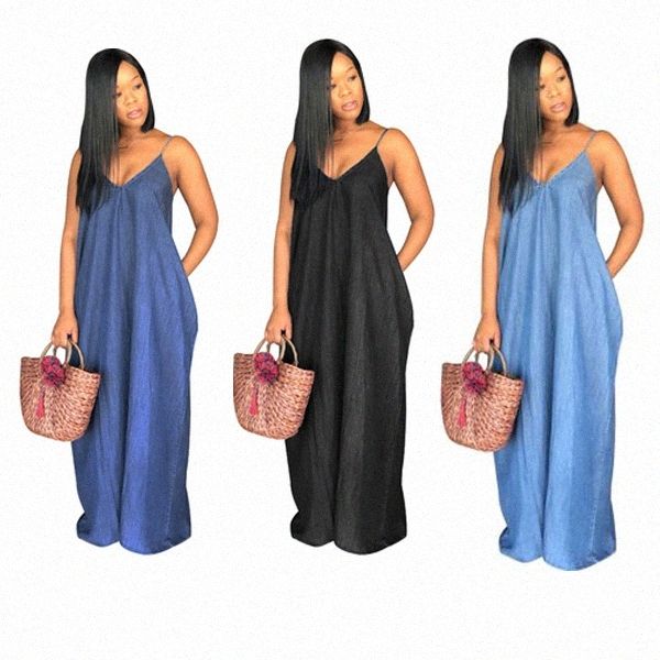 beach denim maxi long dress women v neck strapless backless casual loose solid clothes plus size floor-length vestidos g2hd#, Black;gray
beach denim maxi long dress women v neck strapless backless casual loose solid clothes plus size floor-length vestidos g2hd#, Black;gray
