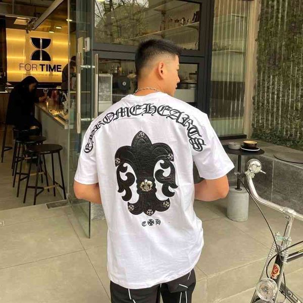 cross crosin ch s high sanskrit t-shirt quality embroidery leather patchwork round neck short sleeve men and women yq6u, White;black
cross crosin ch s high sanskrit t-shirt quality embroidery leather patchwork round neck short sleeve men and women yq6u, White;black