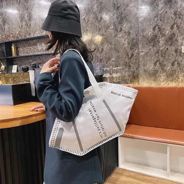 storage bags fashion women large mask shopping tote bag casual daily wear shoulder hand
storage bags fashion women large mask shopping tote bag casual daily wear shoulder hand